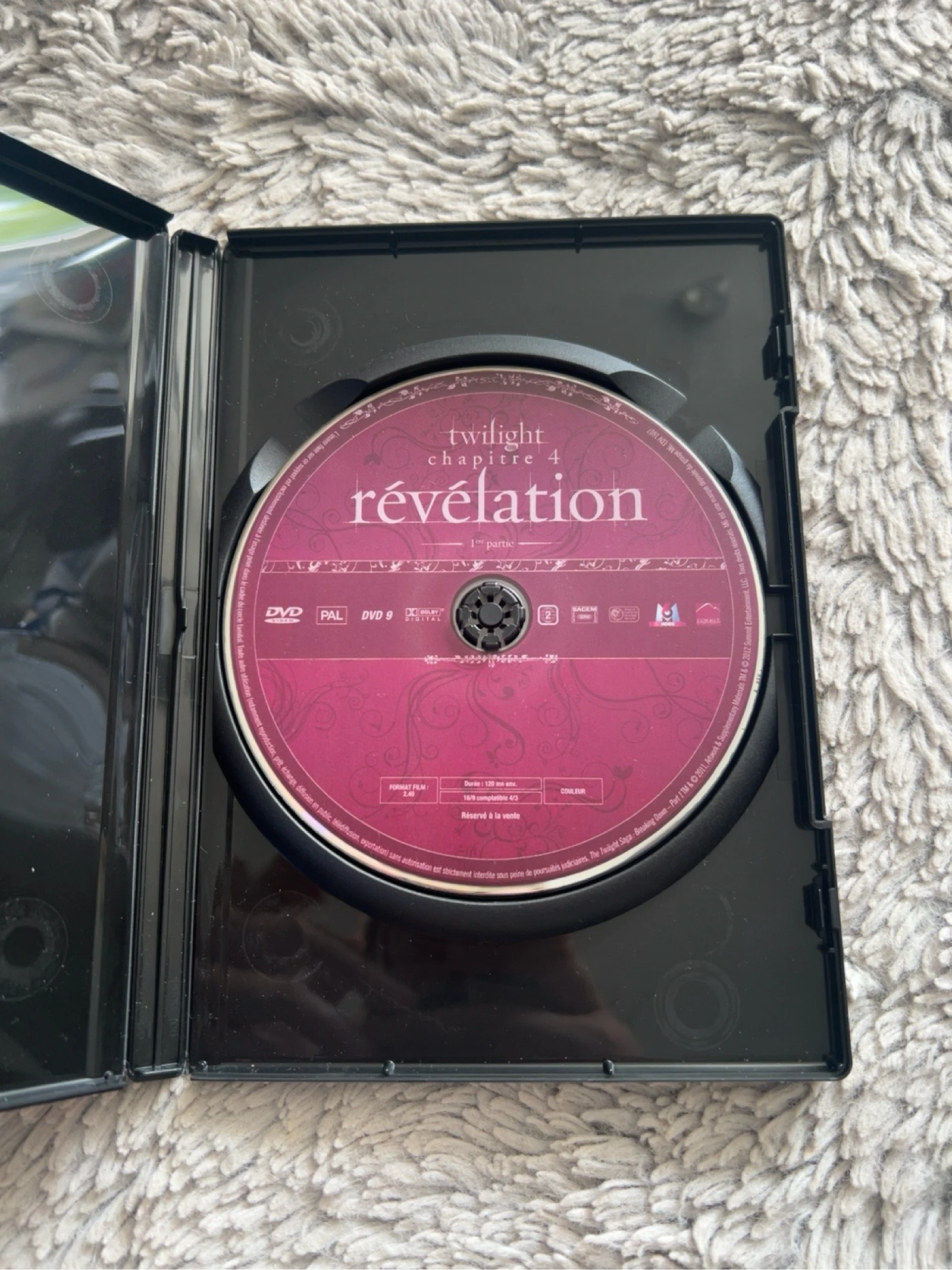 DVD Crepúsculo Capítulo 4: Revelação – Parte 1 – Saga Crepúsculo – Muito bom estado – photo 3